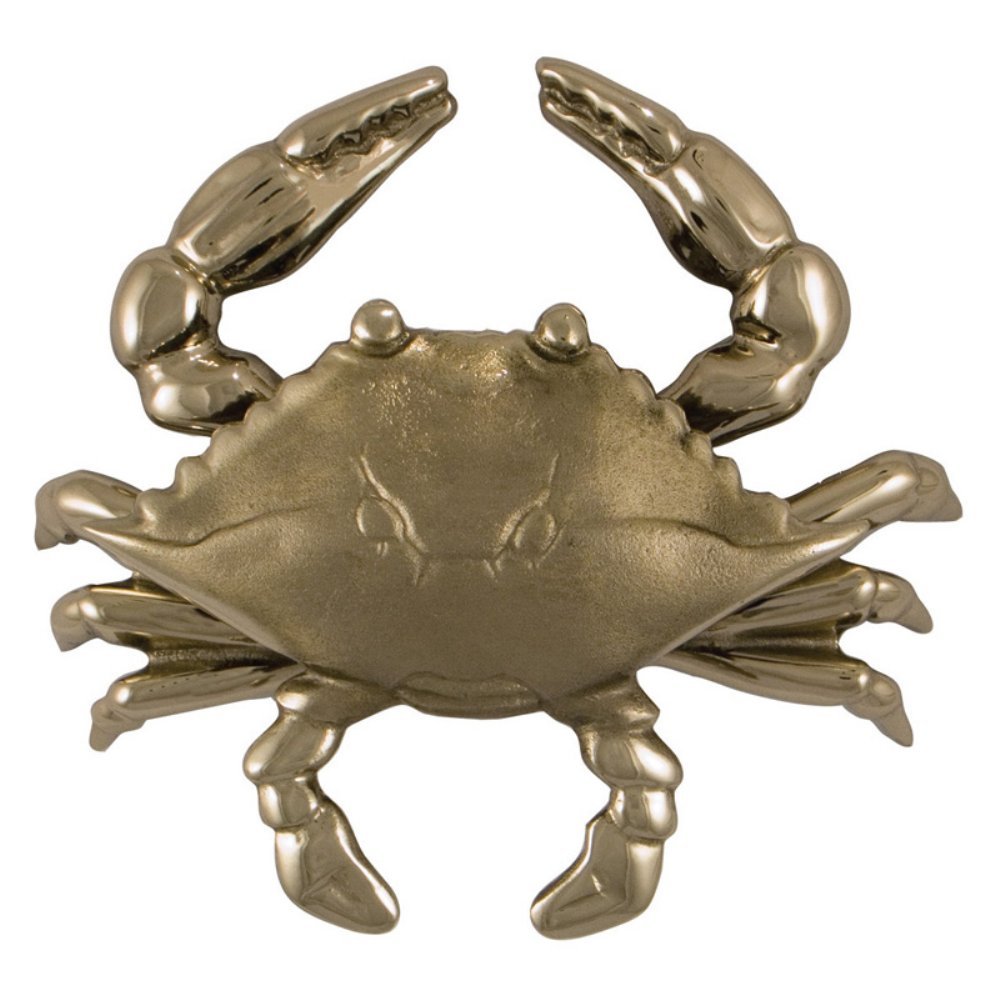 Crab Door Knocker - Nickel Silver (Premium Size)