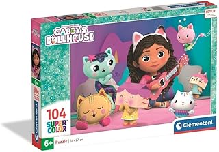 Comprar Clementoni - Puzzle Infantil 104 Piezas Gabby'S Dollhouse, Puzzle Infantil Personajes Gabby, 253033