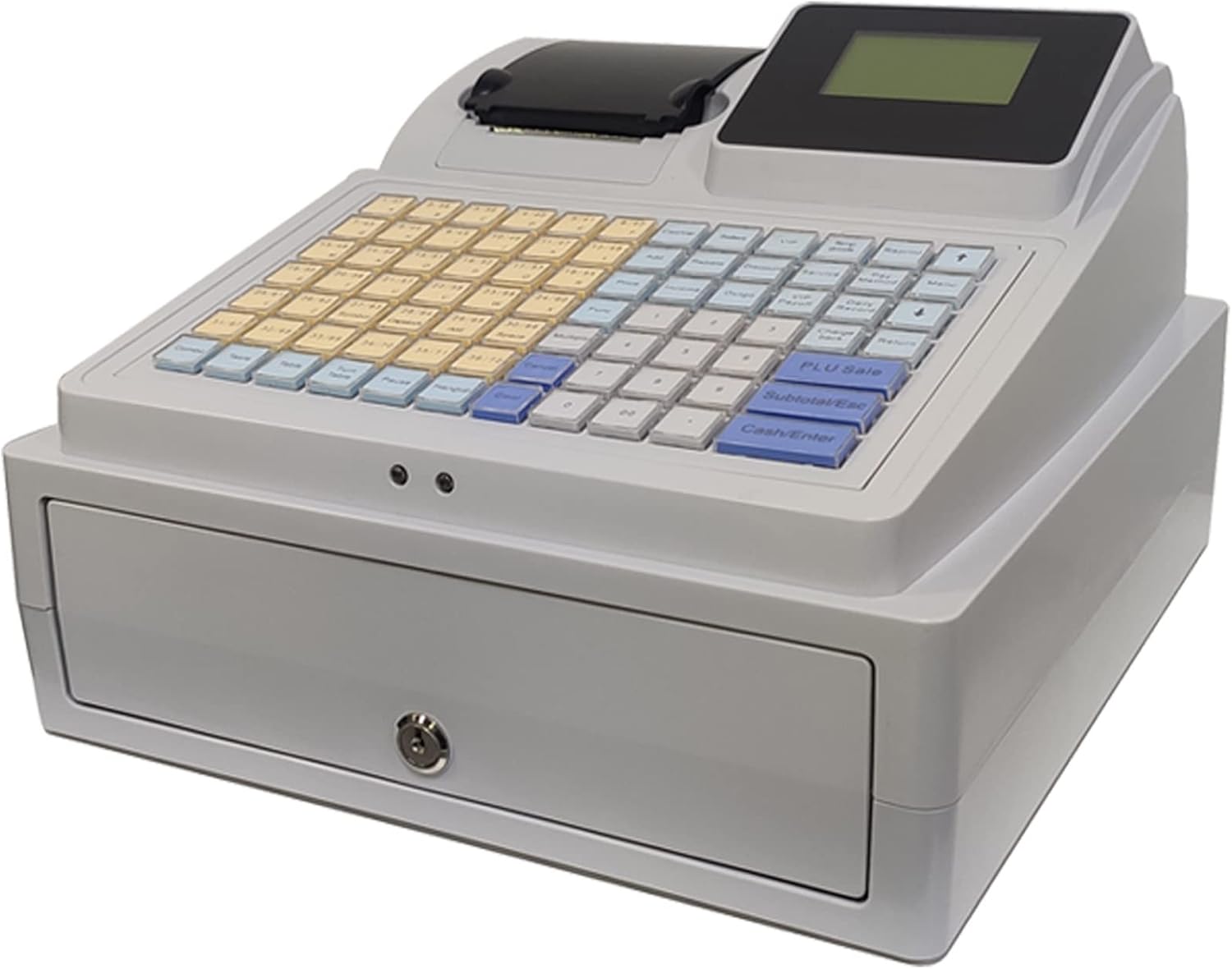Electronic Cash Register with Receipt Cash Box with Key