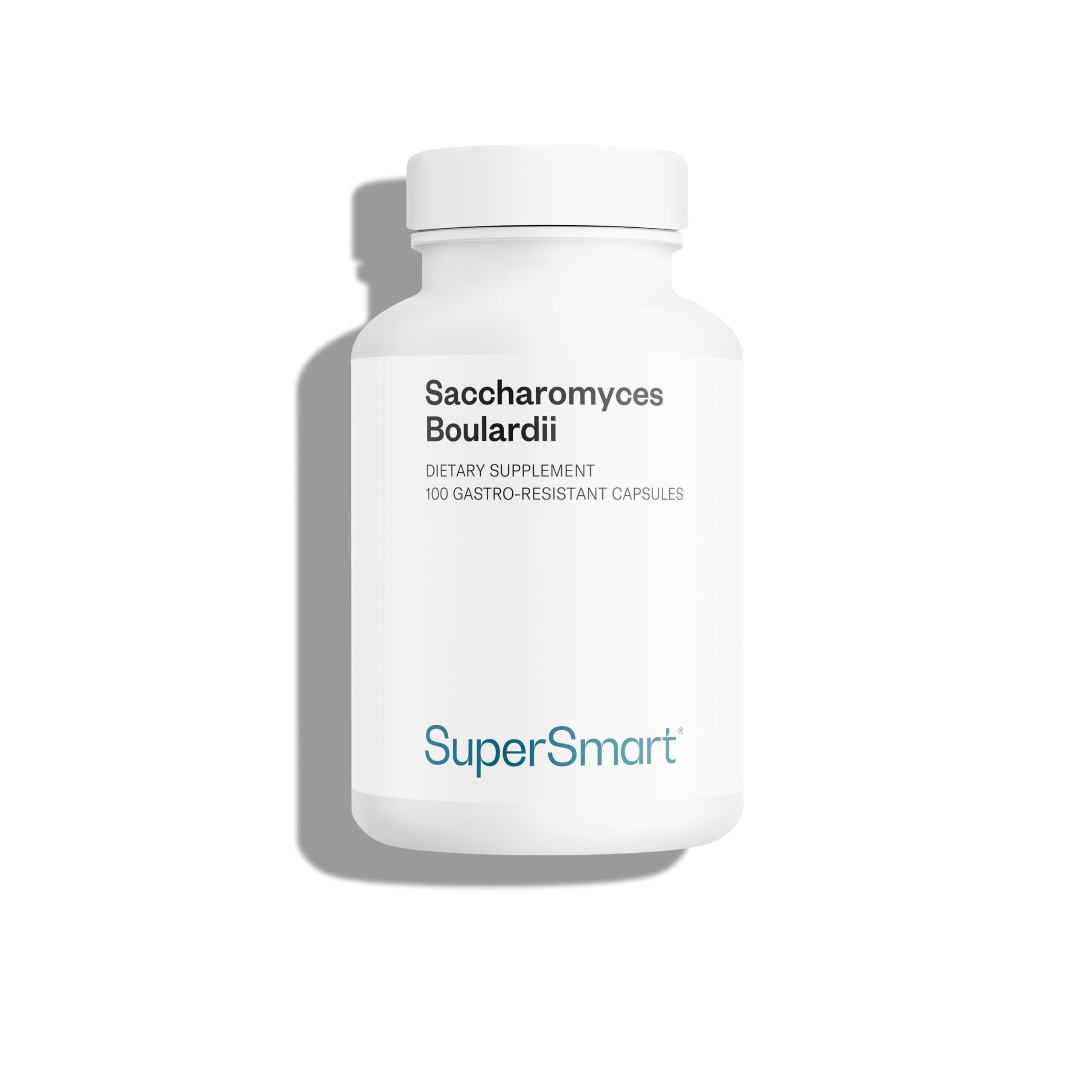 Saccharomyces Boulardii - Helps Rebalance Gut Flora and Reduce Digestive Discomfort - 20 Billion CFU - Probiotic - Ultra Yeast - Vegan - DrCaps™ - SuperSmart