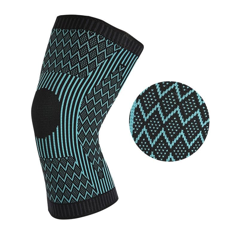 Sports Soccer Knee Guard Gym Sleeve Nylon Brace