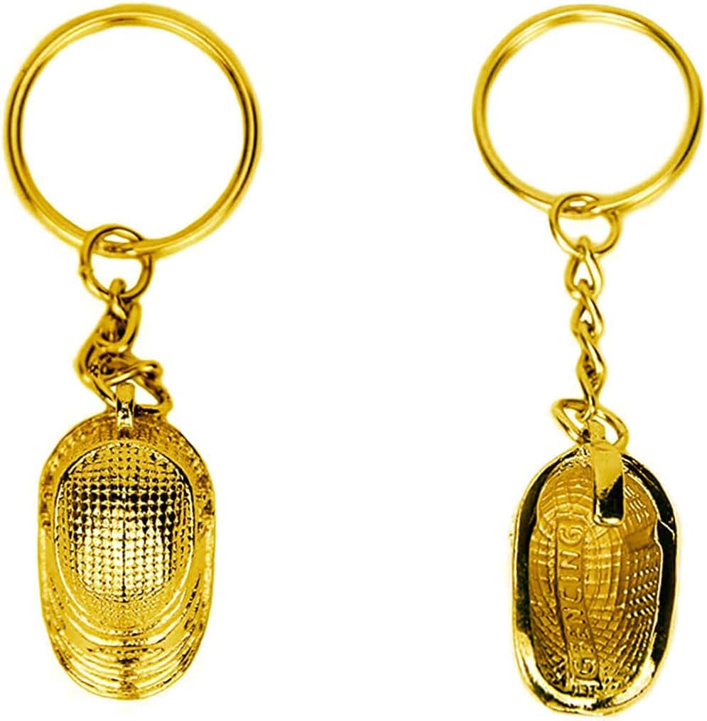 LEONARK Fencing Keychain Souvenir Present for Fencing Sport Fans Gifts for Fencer