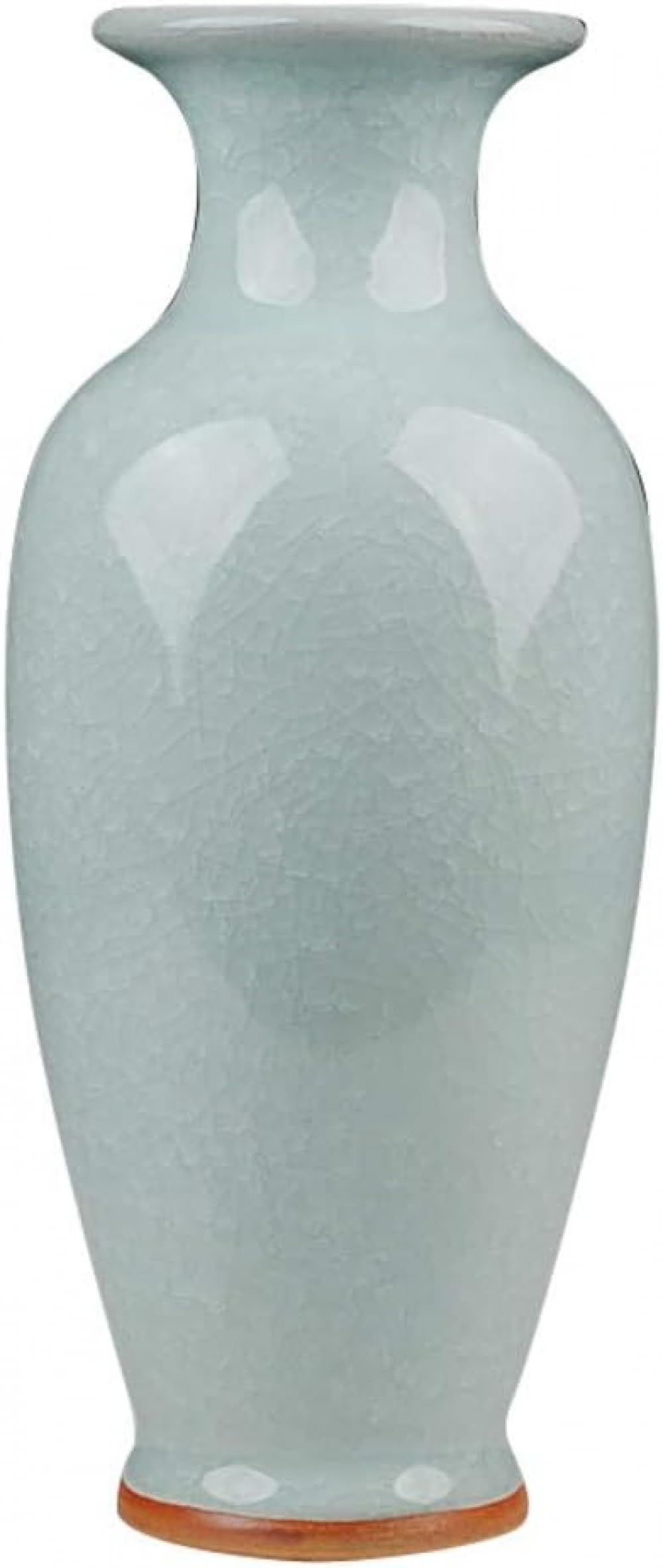 asdchZen Vase Antique Ceramic Chinese Vase Decorative Porcelain Vase Traditional Porcelain Flower Vase Modern Decorative Home Centerpiece Traditional Chinese Vase,One Color-A:High 34 cm