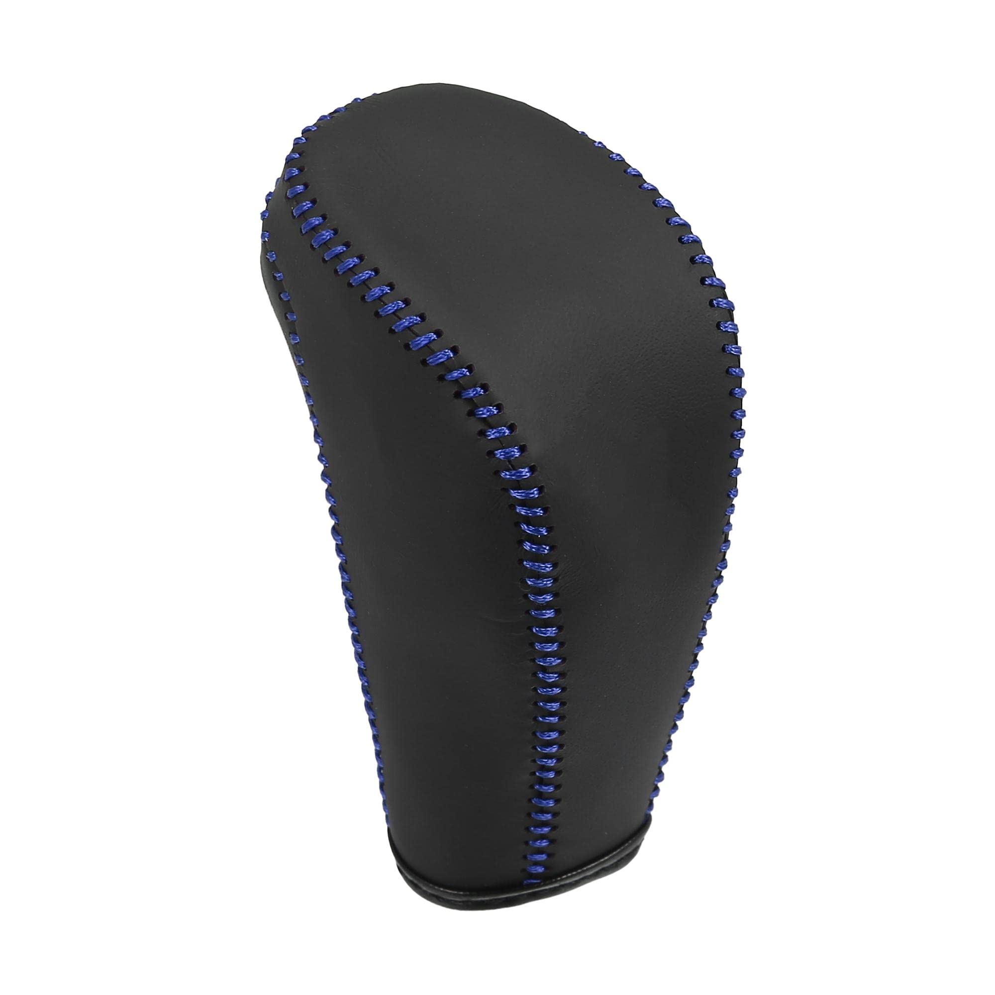 X AUTOHAUX Car Gear Shift Knob Cover Protector with Blue Thread for Chevrolet Cruze 2011-2015 Aveo 2007-2011