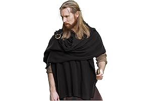 Men's Medieval Hooded Cloak: Your Noble Sartorial Companion