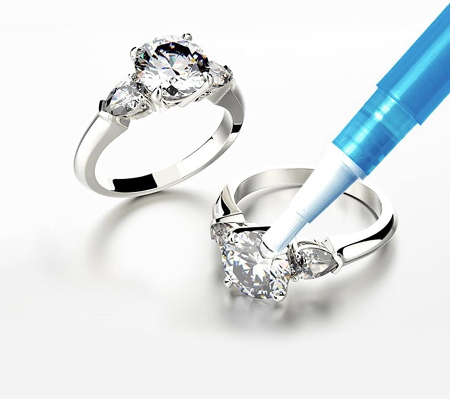 Jewelry Cleaning Pen for Dazzling Diamonds Easy to Use Gemstones Cleaner Convenient Jewellery Maintenance Tool Stone Cleaner