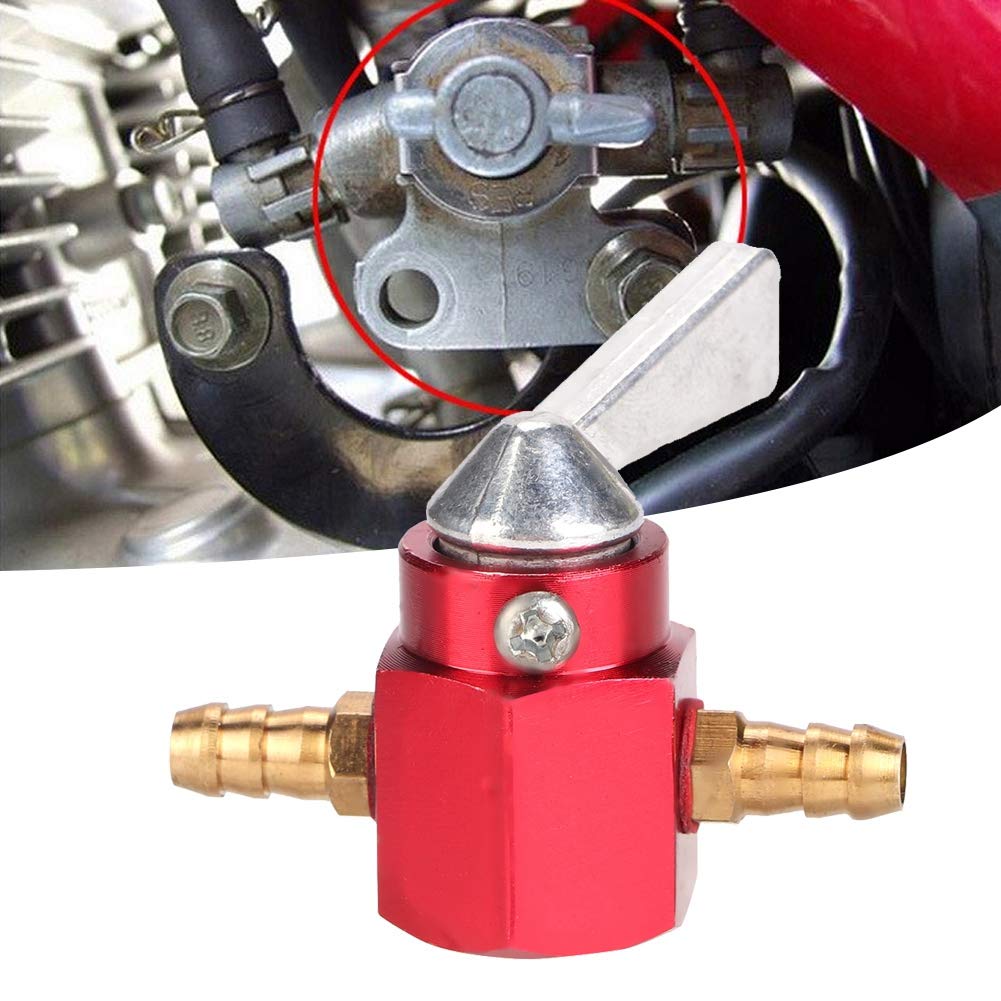 Rubinetto Carburante in Linea Rubinetto Carburante Durevole Professionale da 6 Mm/0,23 Pollici Plastica per Motori