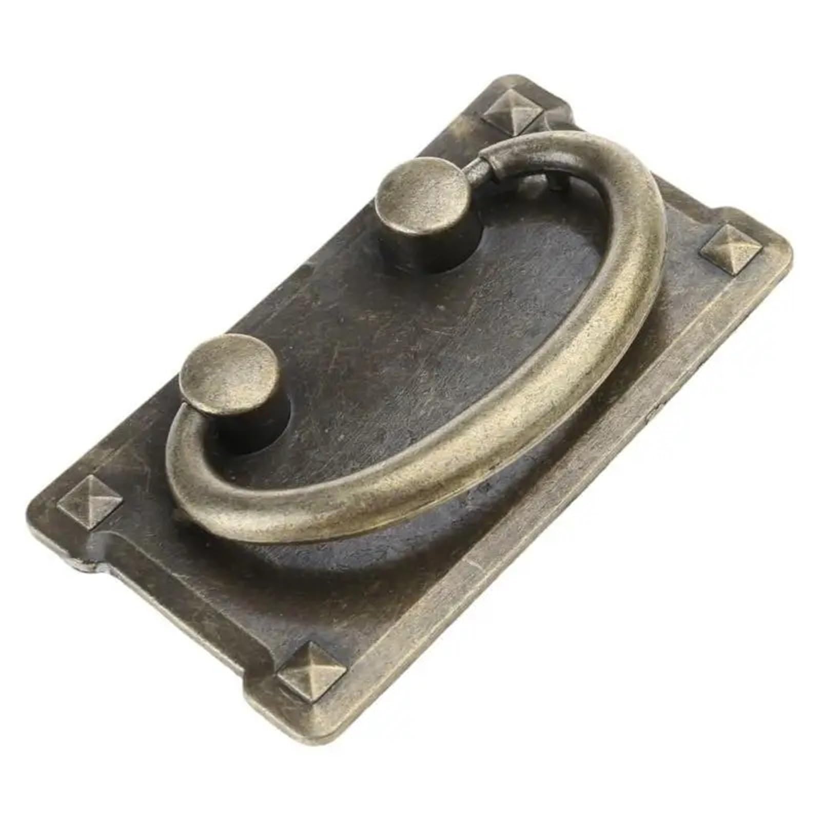 Cidegoo 5pcs Antique Square Cabinet Knobs for Dresser Kitchen Door Pulls