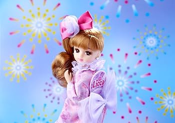 Amazon.co.jp: リカちゃん ドレス LW-13 おまつりパープル