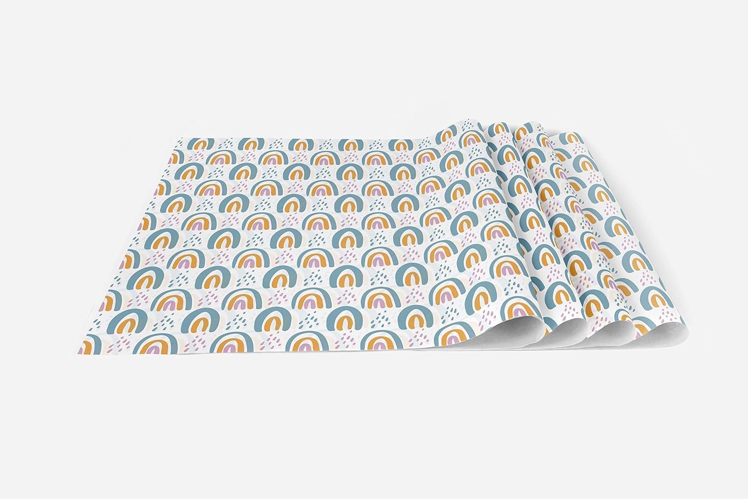 Package Mint Papel de seda arcoíris para envolver regalos (100 hojas, 20 x 30 pulgadas) - Papel de seda decorativo para bolsas de regalo, embalaje y pequeñas empresas
