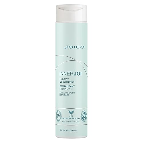 Joico InnerJoi Hydrate Conditioner | For Dry Hair & Scalp | Sulfate & Paraben Free | Naturally-Derived Vegan Formula | 10.1 oz