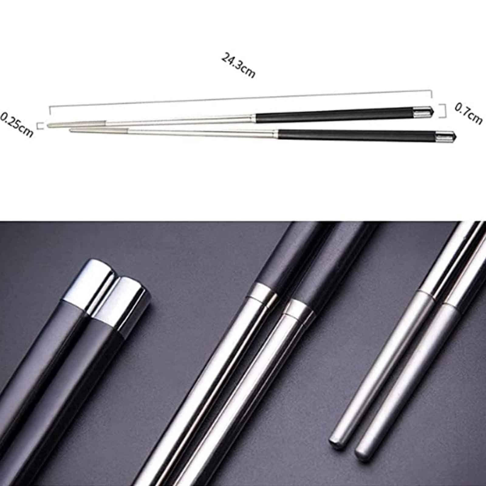 baguettes japonaises cooking chopsticks Baguettes antidérapantes réutilisables Réutilisables au lave-vaisselle, 10 paires de baguettes antidérapantes