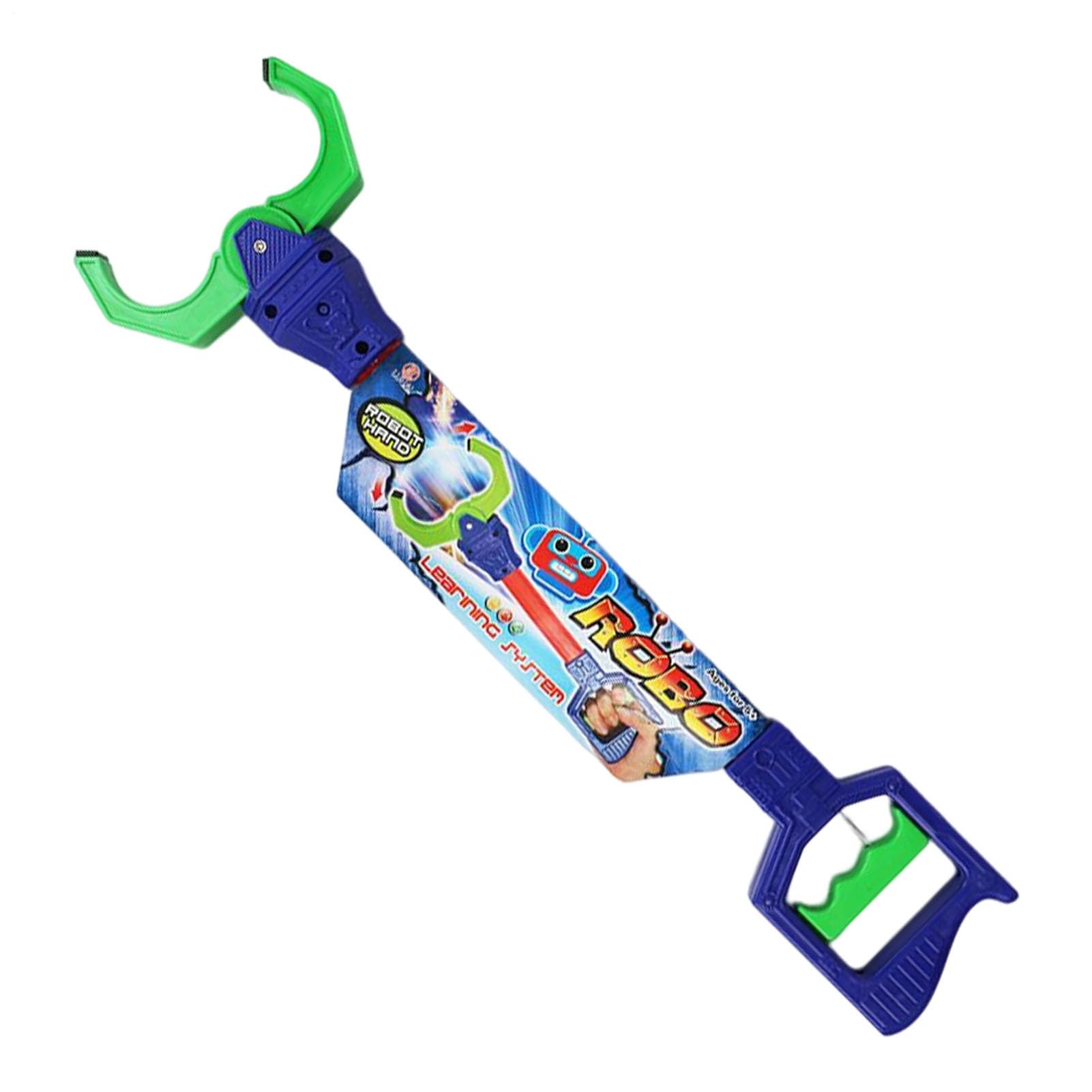 Kids Robot Hand Grabber Toy | Robotic Claw Grabber Arm Toy | Foldable Litter Picker Grabbers Stick | Sturdy Durable Interactive Toys for Early Learning Hand Eye Coordination Birthday Boys Girls — image 1