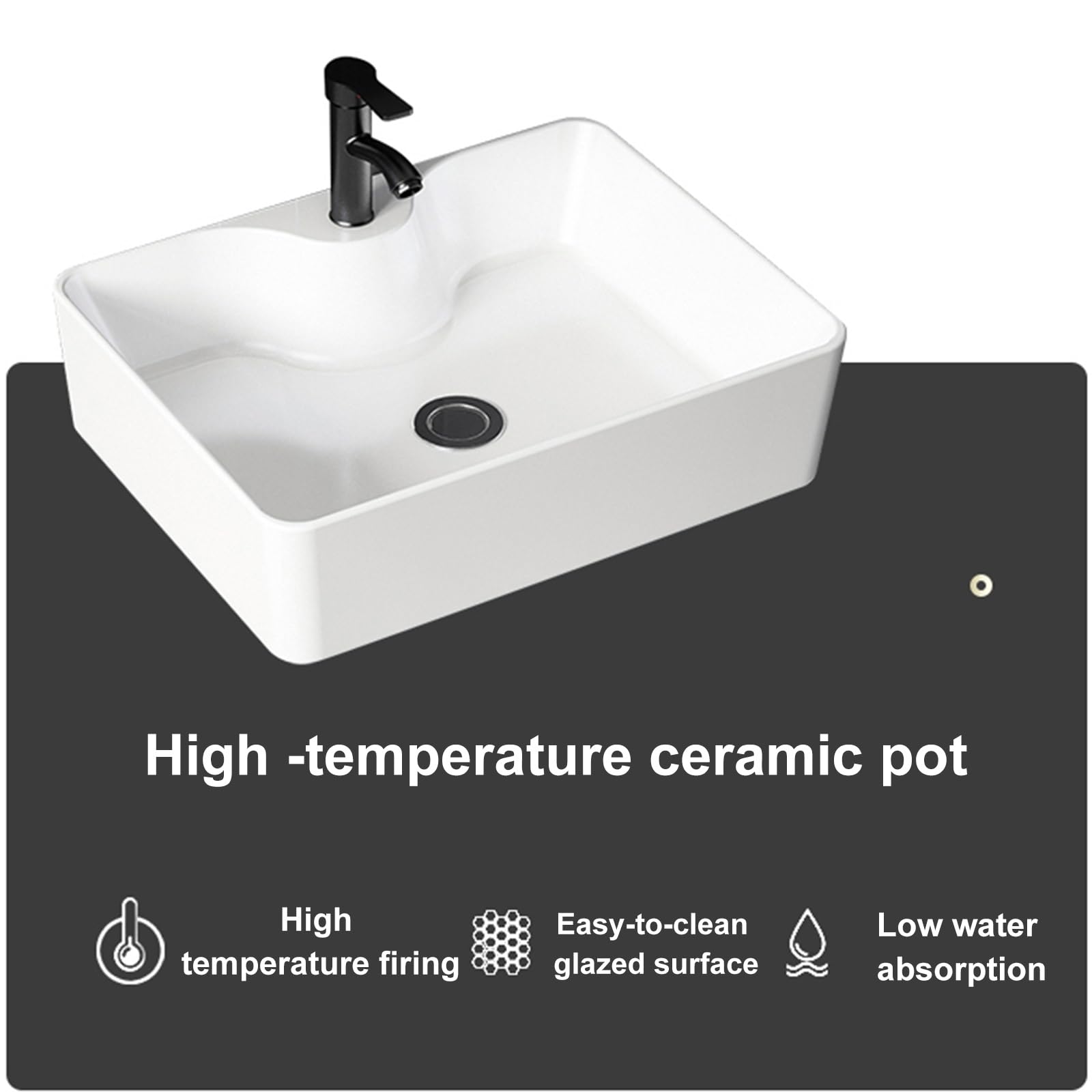 Juego de tocador de baño compacto con lavabo esquinero con almacenamiento debajo del fregadero, armario de baño montado en la pared, soporte de baño con grifo ideal para espacios pequeños