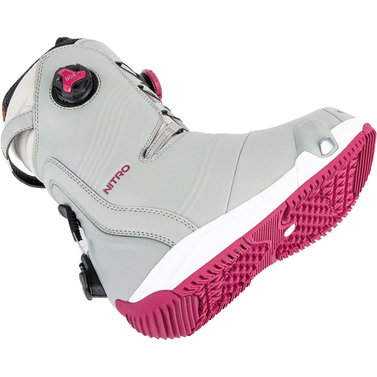 NITRO Dynasty Boa 24 All Mountain Freeride Premium Sistema de Cordones rápidos Step On Boot Snowboot