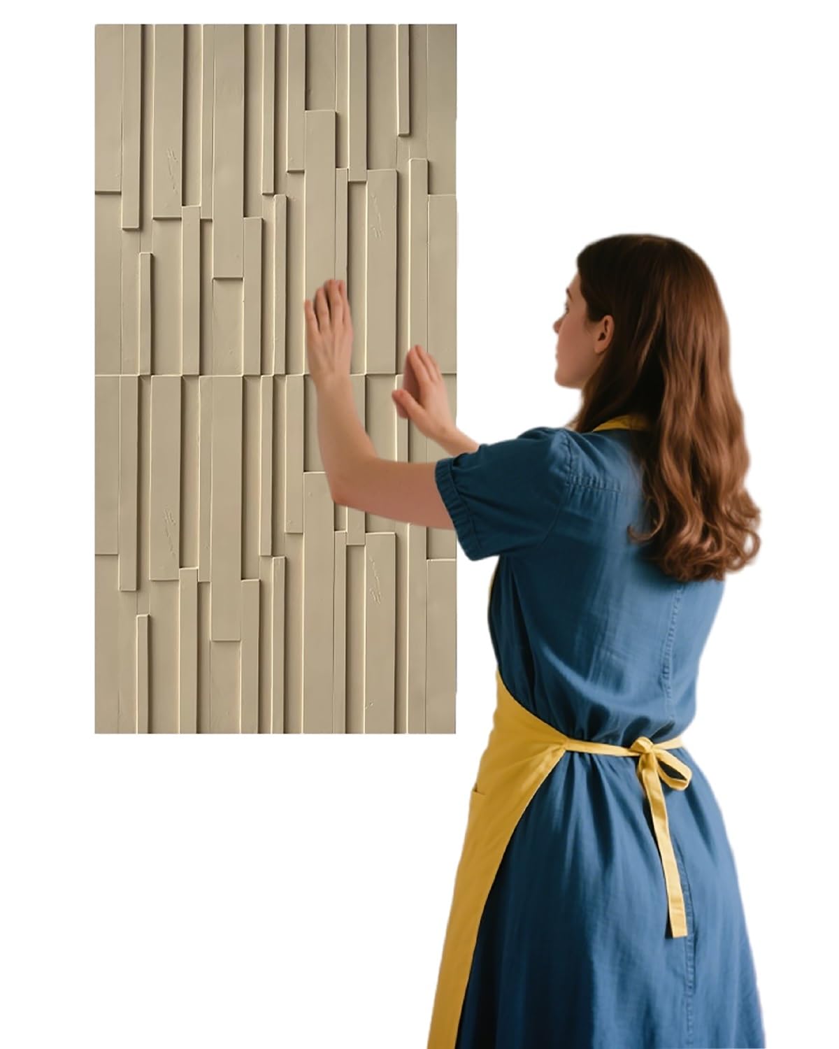 Paneles de pared con listones 3D: Solución rápida a paredes aburridas con relieve impermeable