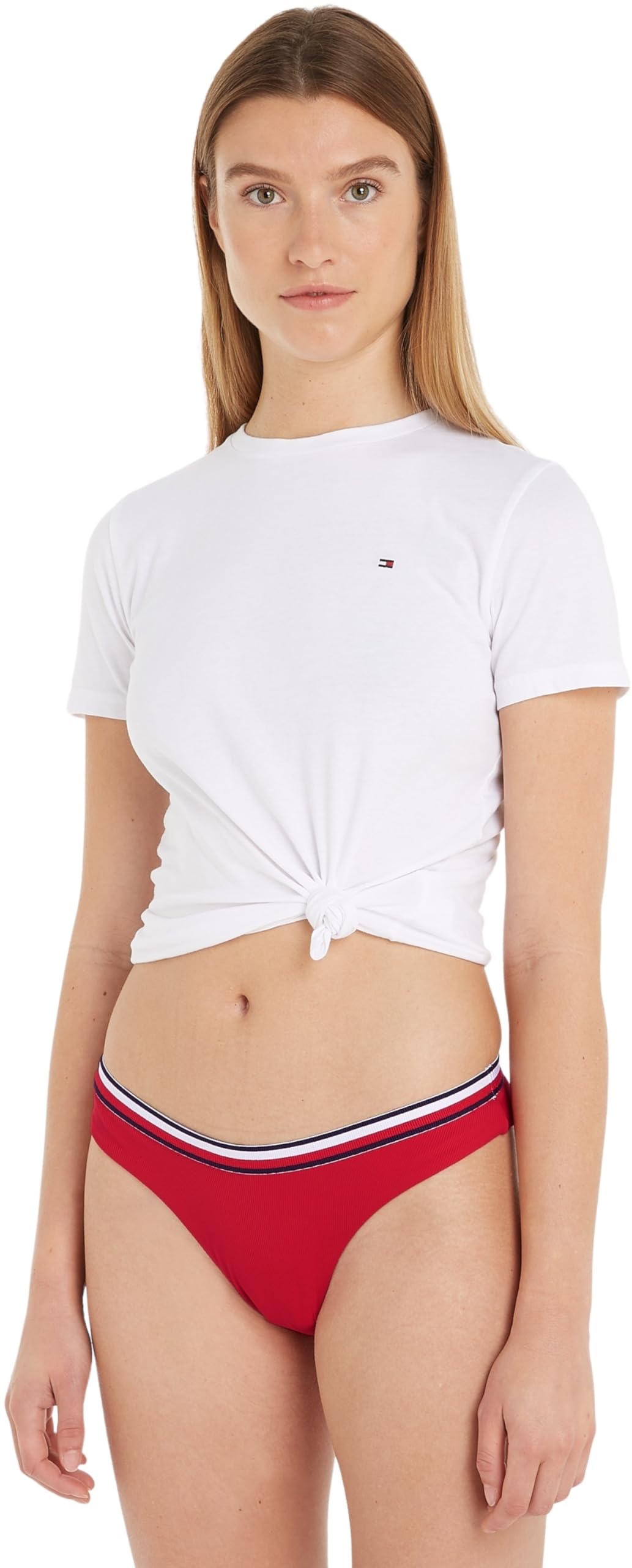 Tommy Hilfiger Damen Bikinihose Cheeky High Leg Bikini Sport