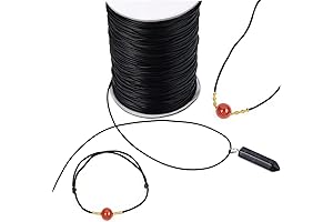 1.5 mm Black Nylon Wind Chime Repair Cord