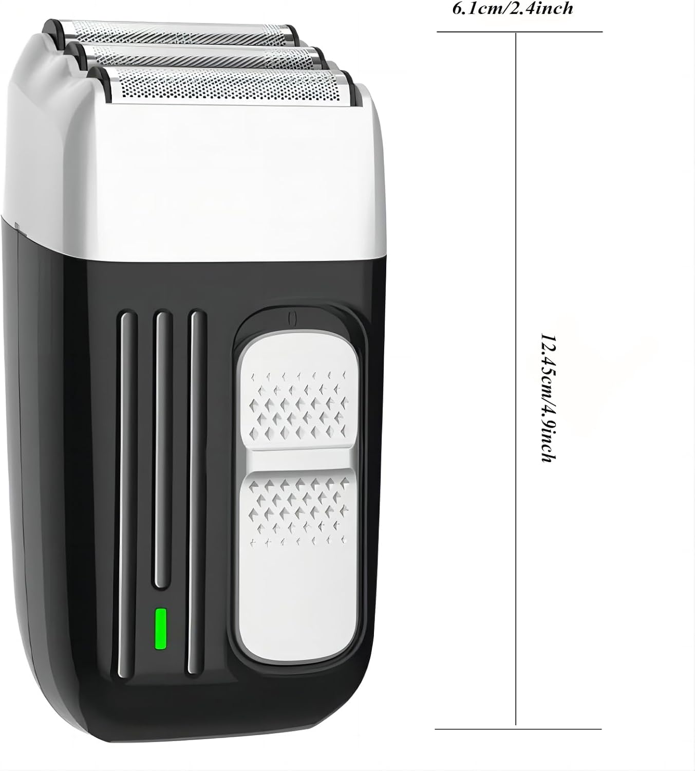 Electric Razors for Men, Rechargeable Cordless Foil Shaver for Men - 3 Blades, Smooth and Precise Shave