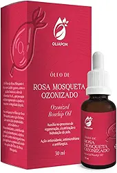 Óleo de Rosa Mosqueta Ozonizado 30ml Oliapon - Hidratação, Regeneração e Antioxidante Natural para Cuidados com a Pele
