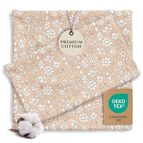Image of Pobibaby Twin Sheet Set Kids, 3-Piece, Cotton Blend (Meadow) | Kids Bed Sheet Set, 3-Piece, Fitted Sheet, Flat Sheet, Pillowcase, Cotton Blend, Deep Pockets, Soft, Machine Wash, Seasons