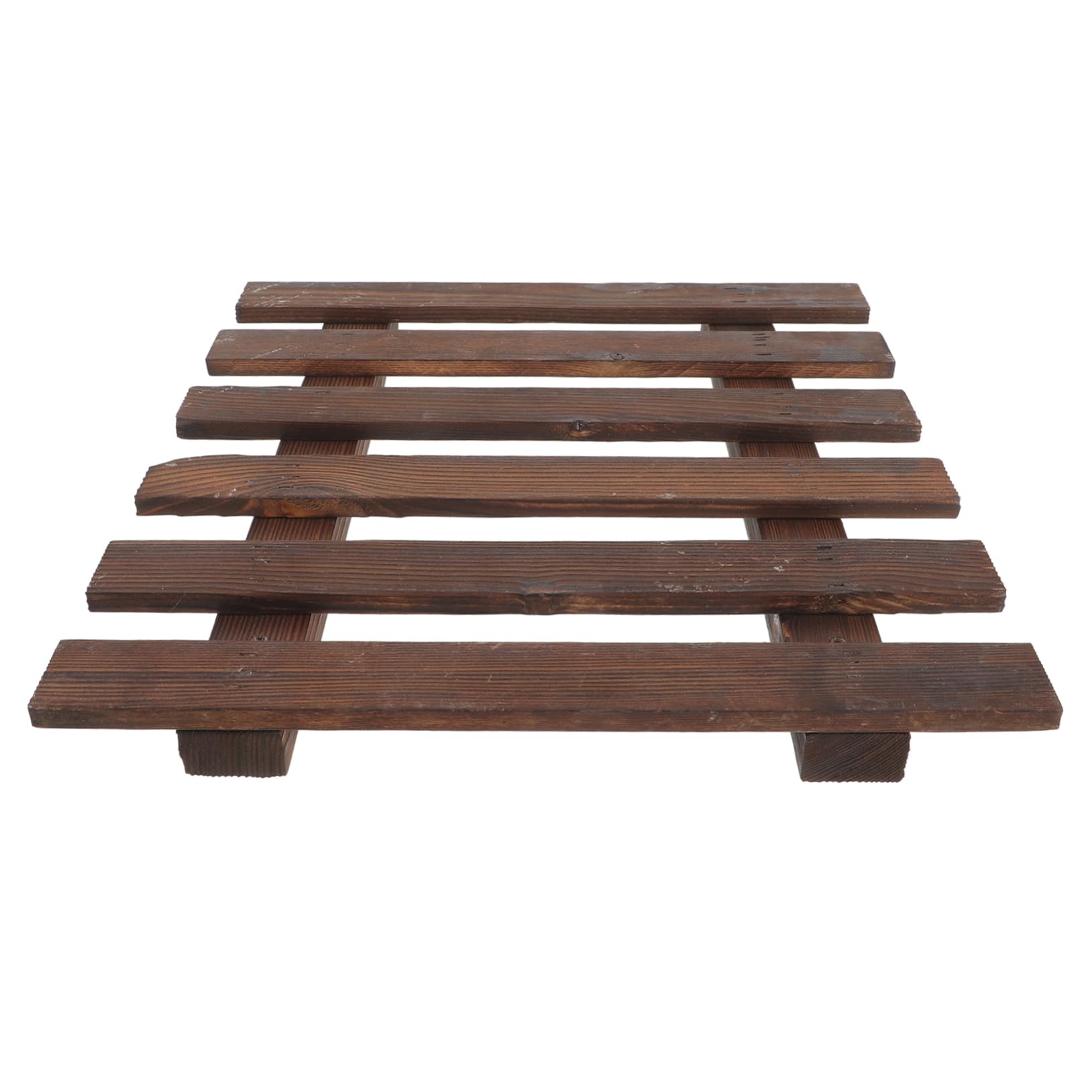 BCOATH 1Set Wall Planter Holder Balcony Wood Rack for Indoor and Outdoor Use Hanging Planter Stand Flower Rack for Propagation Planters and Plant Display