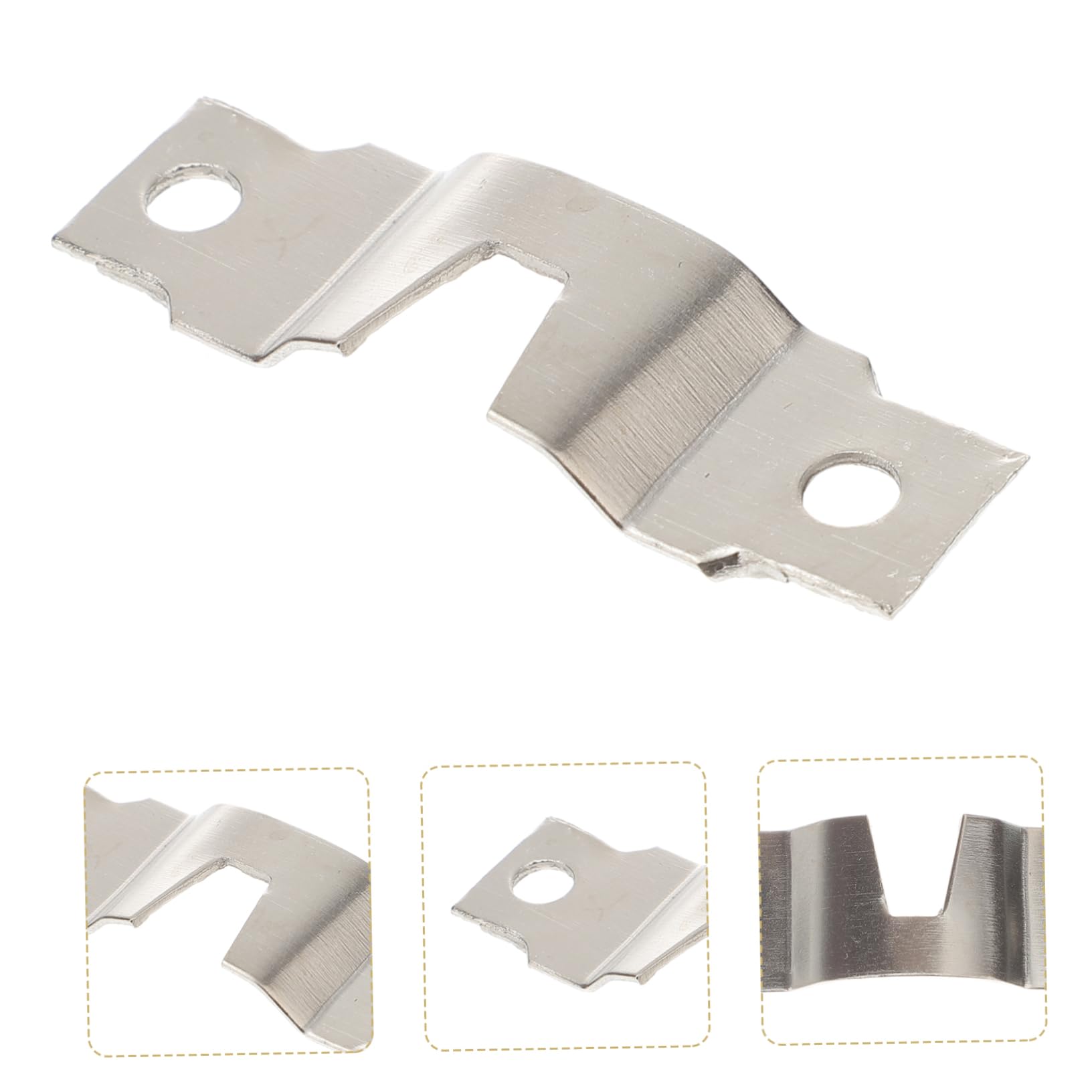 Uonlytech 500 Piezas Marco De Fotos Clavos De Pared Decoración Del Hogar Pequeño Diente De Imagen Perchas De Acero Con De Con Tornillos Marco De Fotos Soluciones Para