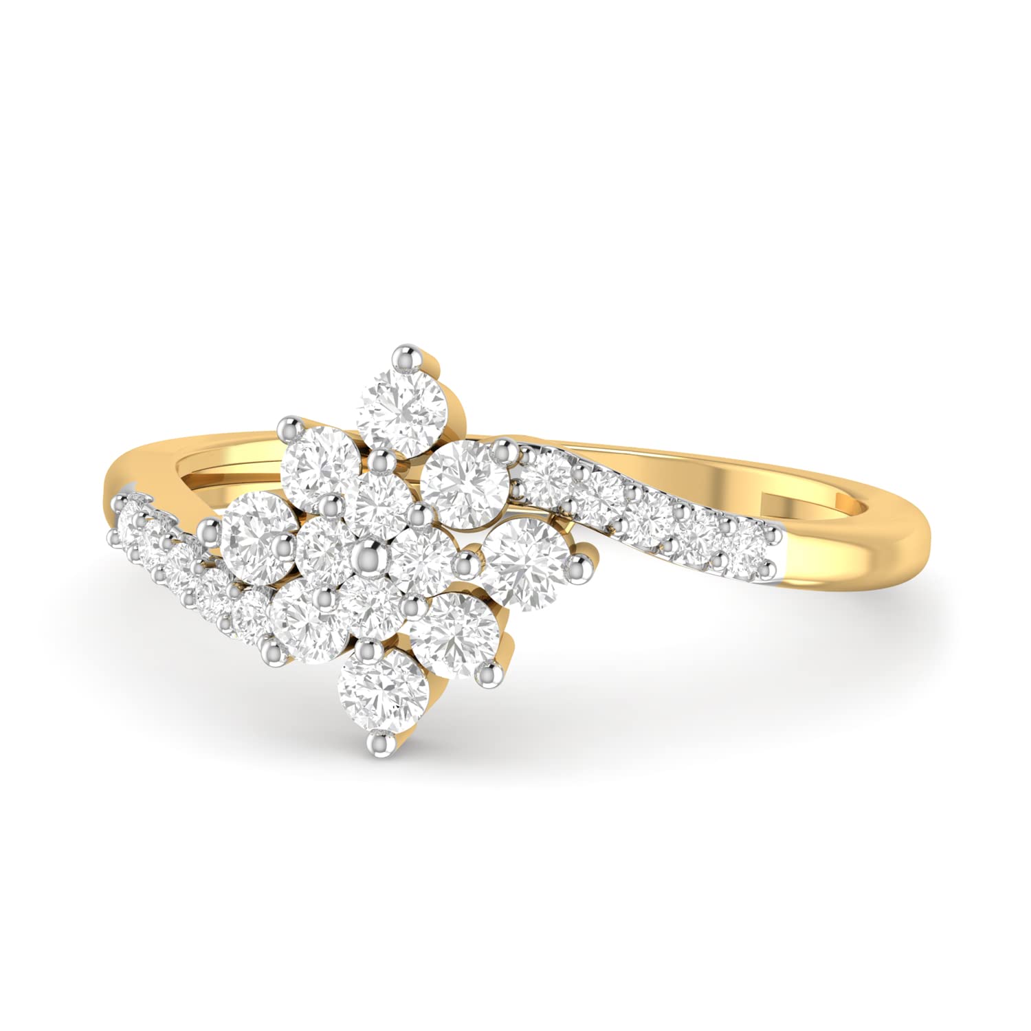 PC Jeweller The Gunner Diamond Ring (Ring Size: 18)