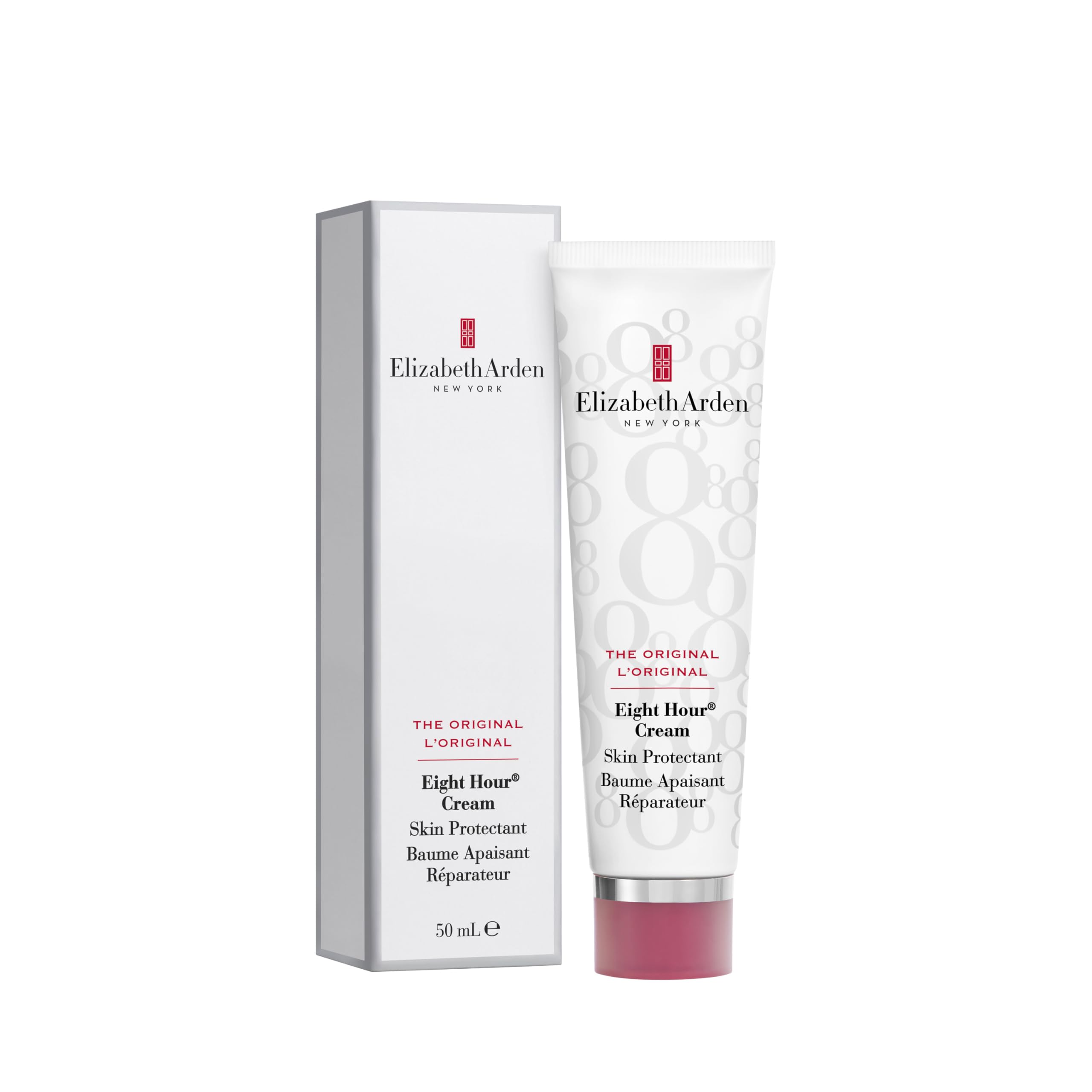 Elizabeth Arden - Eight Hour, Balsamo Riparatore Multifunzionale, Ammorbidisce, Ripara, Protegge e Lenisce la Pelle, Calma e Ripristina la Pelle di Viso, Labbra, Mani e Piedi - 50 ml