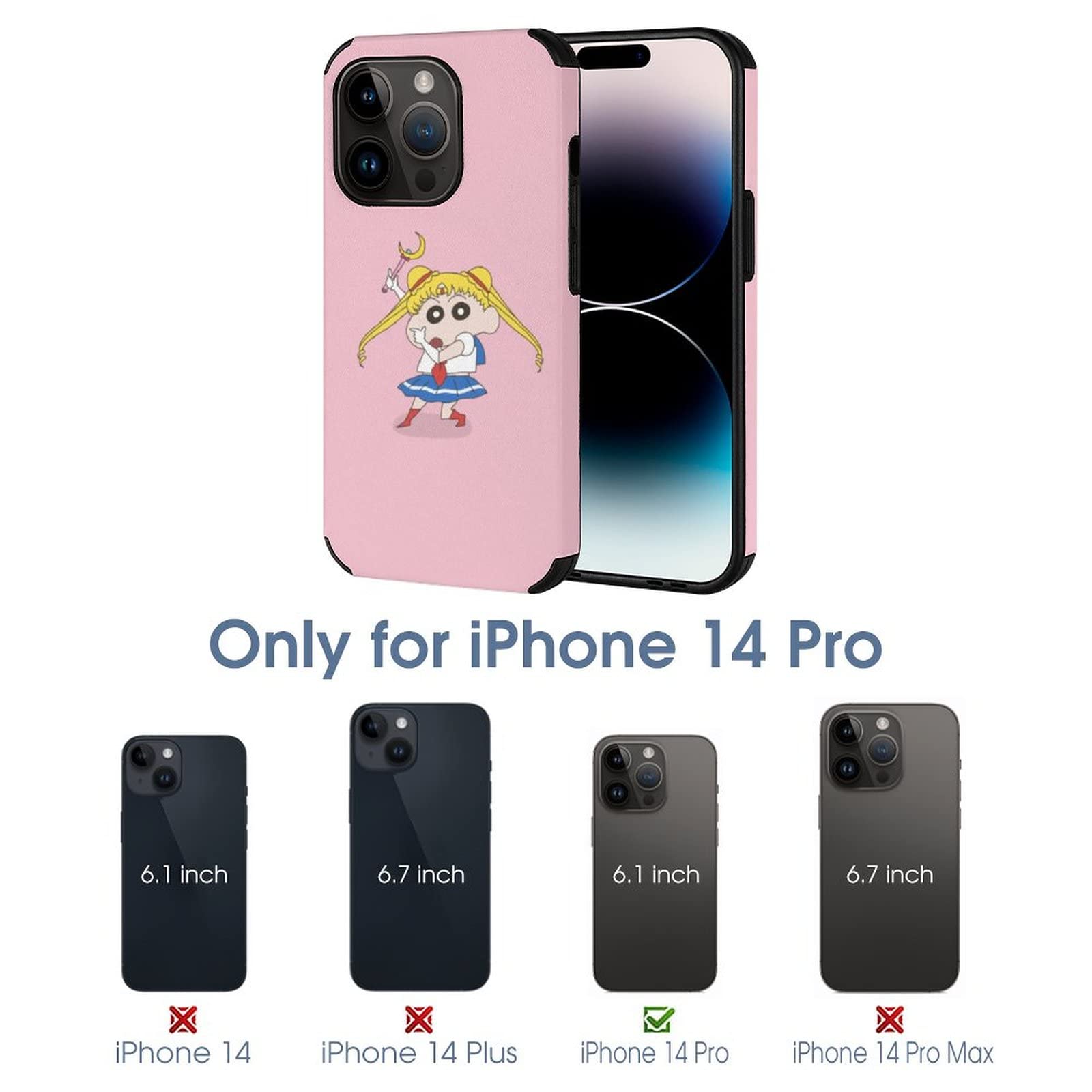 Amazon.co.jp: セーラームーン iPhone14 対応 ケース iphone 14 Pro