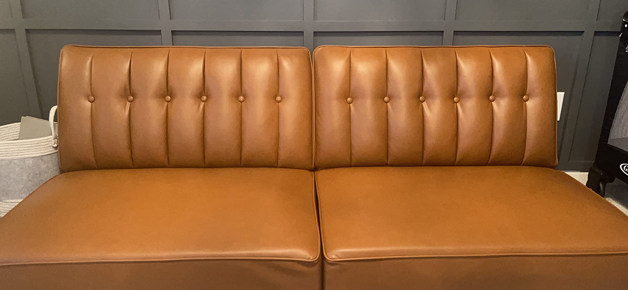 40/mo Finance DHP Ivana Tufted Transitional Futon and Upholstered