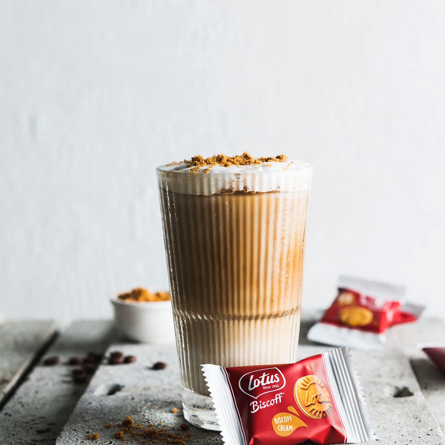 Biscotti Lotus Biscoff ripieni di crema al gusto speculoos - Confezione da 120 biscotti - Ricetta tradizionale senza coloranti - Vegani