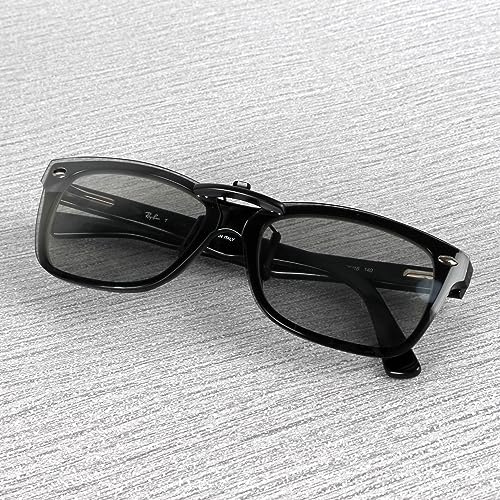 Image of Polarized CLIP-ON Sunglasses for RAY-BAN RB5228 RX5228