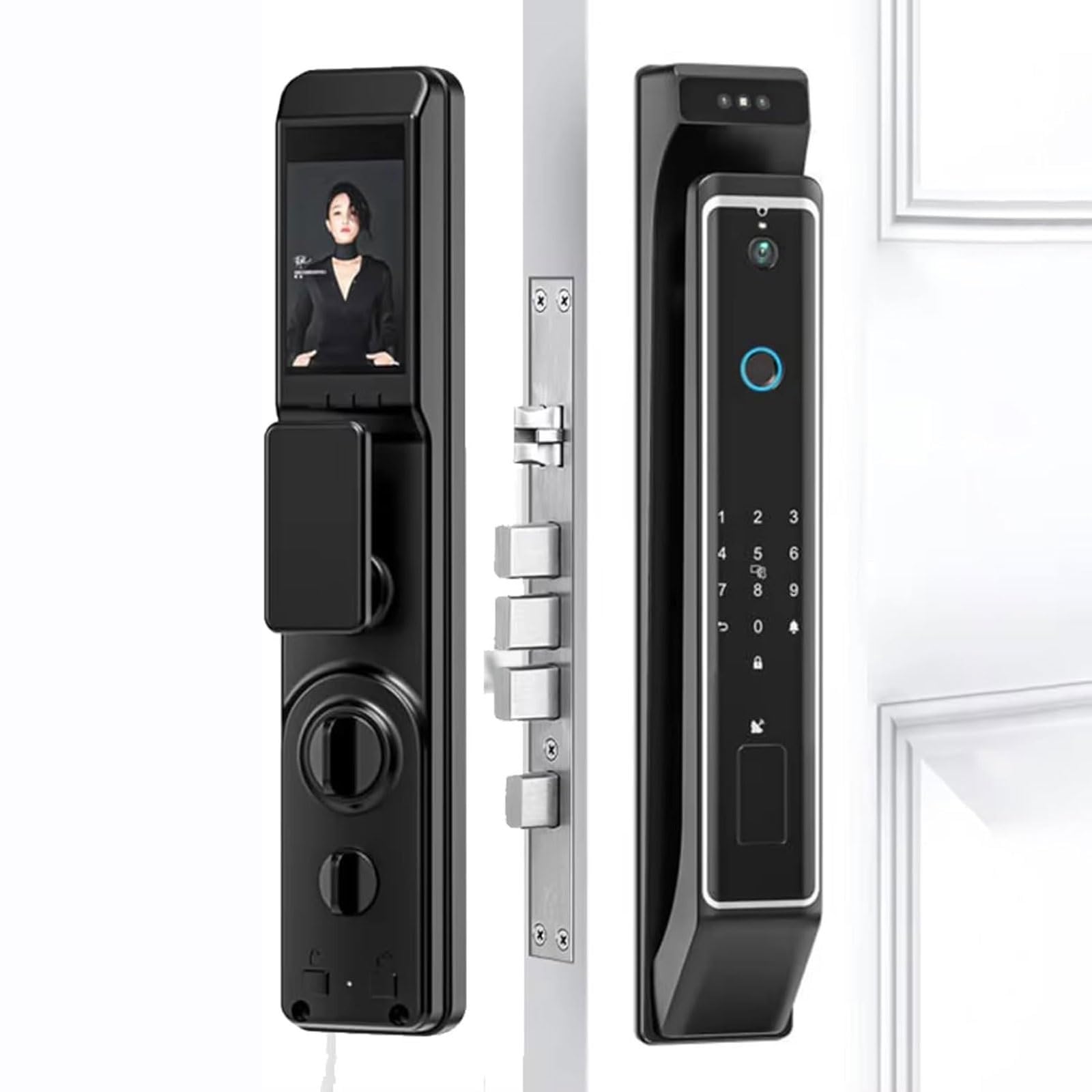 Serrure de porte numérique Wi-Fi à empreinte digitale pour entrée