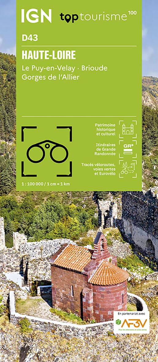 Haute-Loire - Puy-en-Velay Brioude Gorges de l'Allier (D43) (TOP 100)