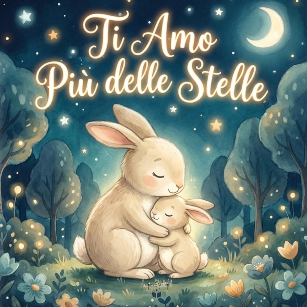 Ti Amo Più delle Stelle: Dolci storie della buonanotte in rima con teneri coniglietti – Racconti sull’amore infinito di mamma e papà per rassicurare e addormentare i bambini