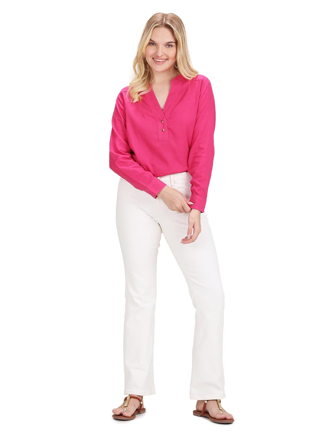 U.S. Polo Assn. Women’s Classic Fit Casual Shirt – Stylish & Comfortable Top