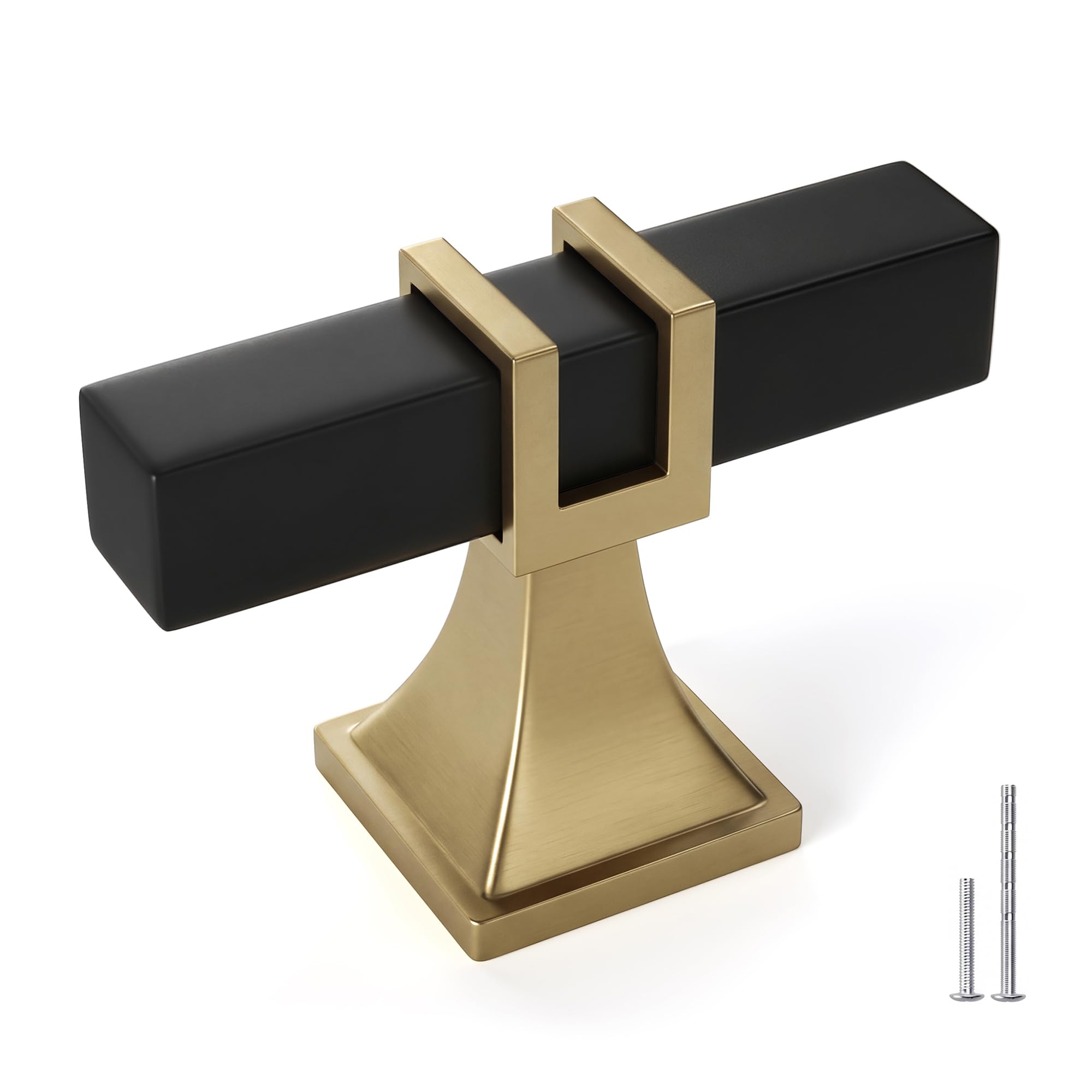 10 Pack 5 Inch Black and Gold Cabinet Pulls Kitchen Cabinet Handle — Amazon image 22