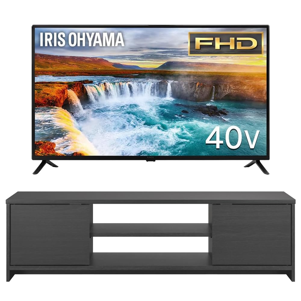 Amazon | アイリスオーヤマ 新生活セット2点セット TV 40インチ+テレビ 