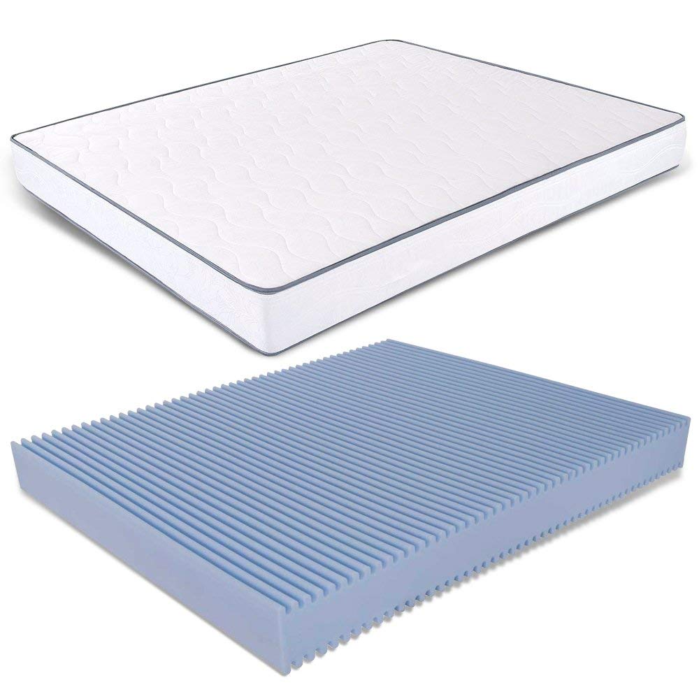 MiaSuite Materasso Memory Matrimoniale 170x190, Alto 16 cm - 100% Made in Italy - Anallergico, Antibatterico, Antiacaro - Ortopedico, Dispositivo Medico | Primavera H16