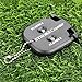 Pxiryanlow Black Golf Stroke Shot Putt Score Counter Golf Accessories, Two Digits Scoring Keeper with Key Chain Golf Training Aids Sports and Outdoors