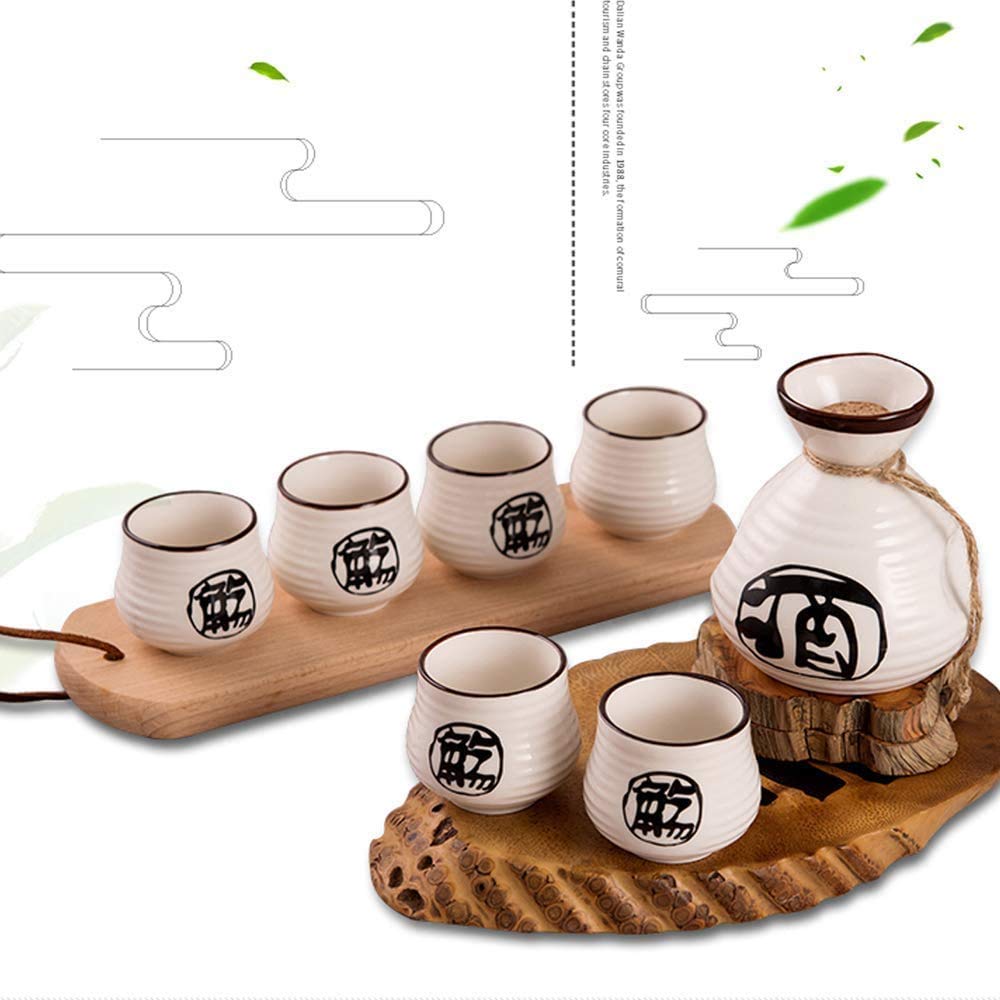 Set De 2 Verres à Saké Traditionnels Japonais Avec Boîte En Bois - Lavables Lave-Vaisselle - Pour Dégustation Ou Décoration