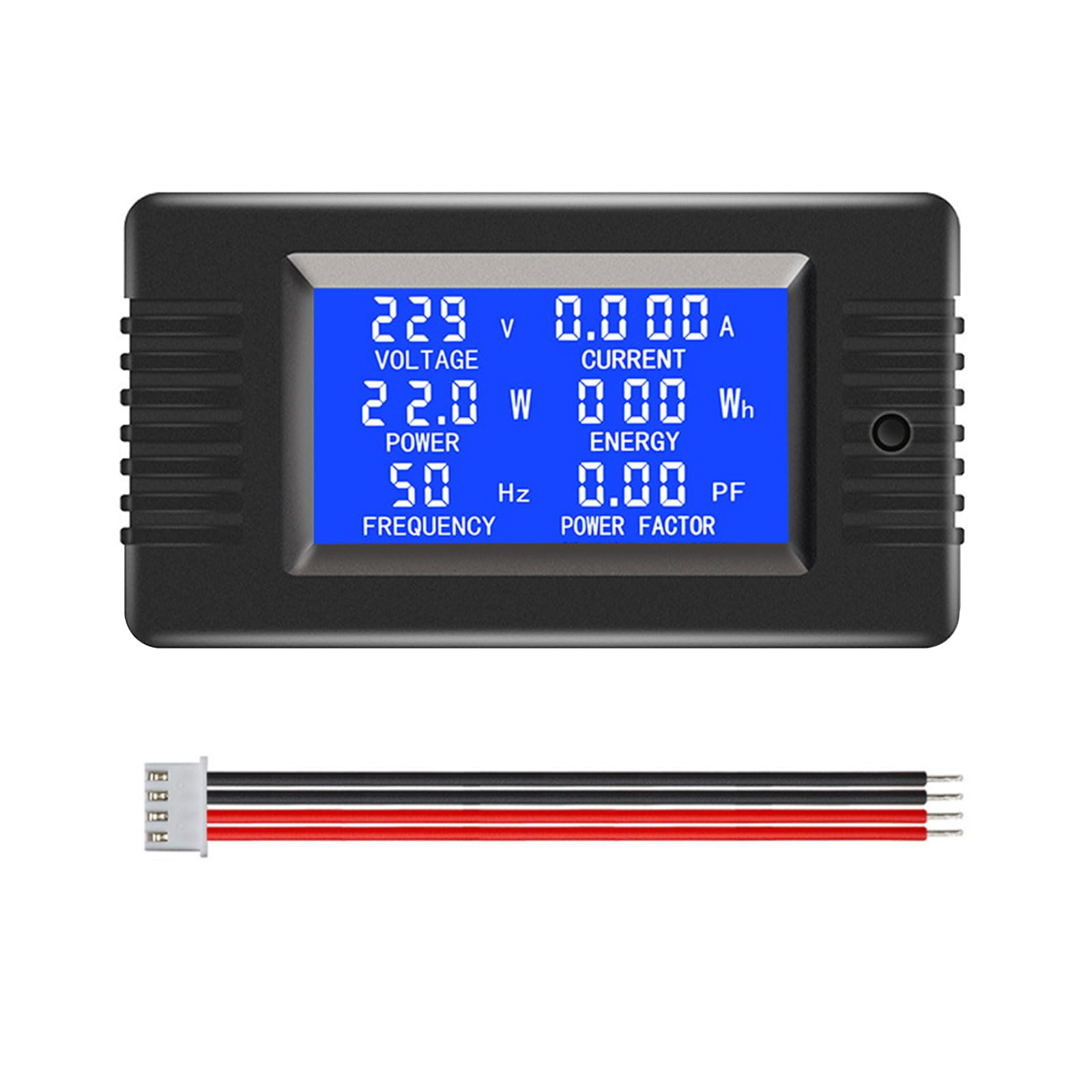 Digital Detector Multimeter LCD Display Current Power Energy Meter Current Meter Panel Voltmeter Ammeter ABS Voltmeter