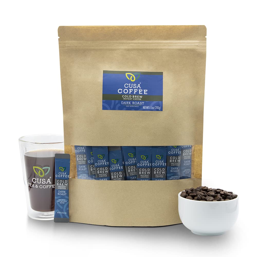 Buy Cusa Tea & Coffee Premium Instant Dark Roast Rainforest