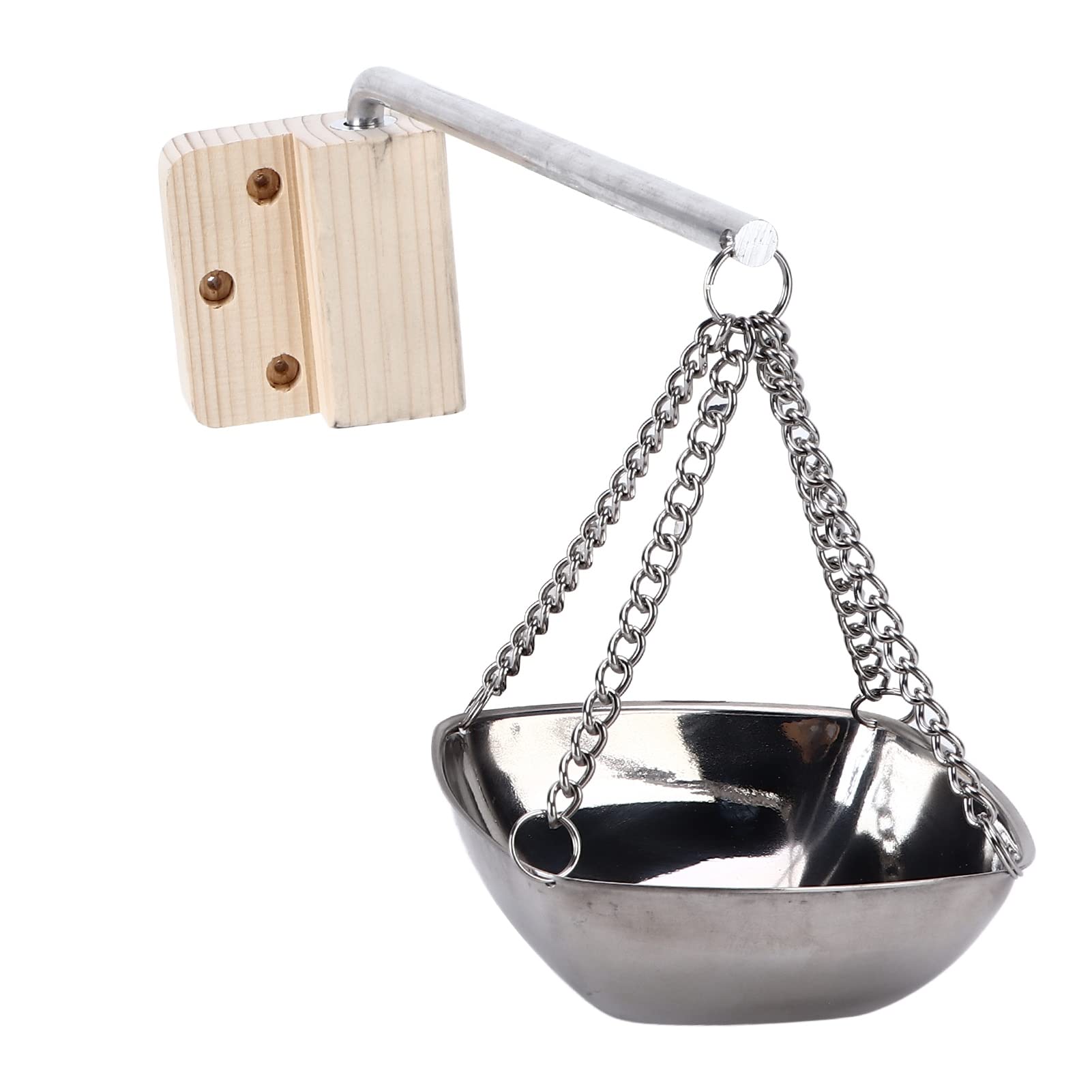Square Essential Oil Bowl Swing Sauna Bowl Stainless Steel Aromatherapy for Sauna Rooms with Swing Arm and Hanging Installation for Room Essential Accessories
