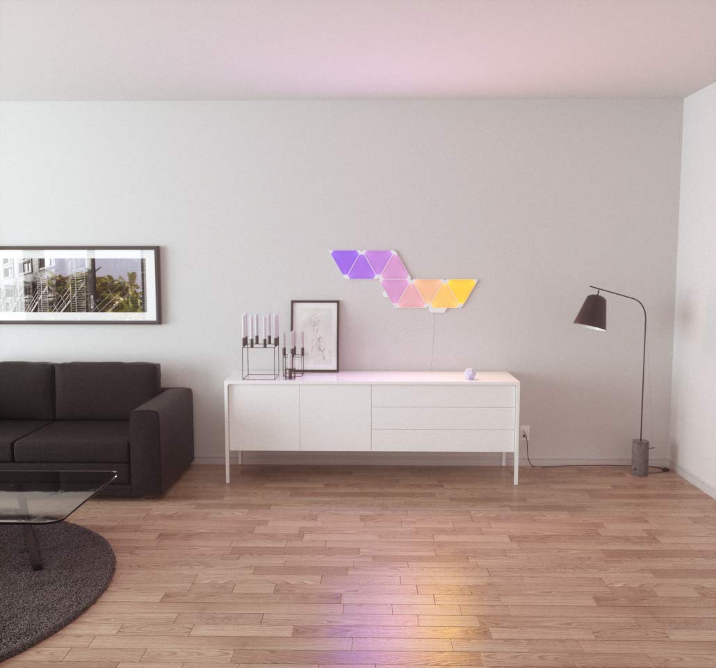 Nanoleaf Shapes Starter Kit Triangoli 15 Pannelli LED - Foto 10