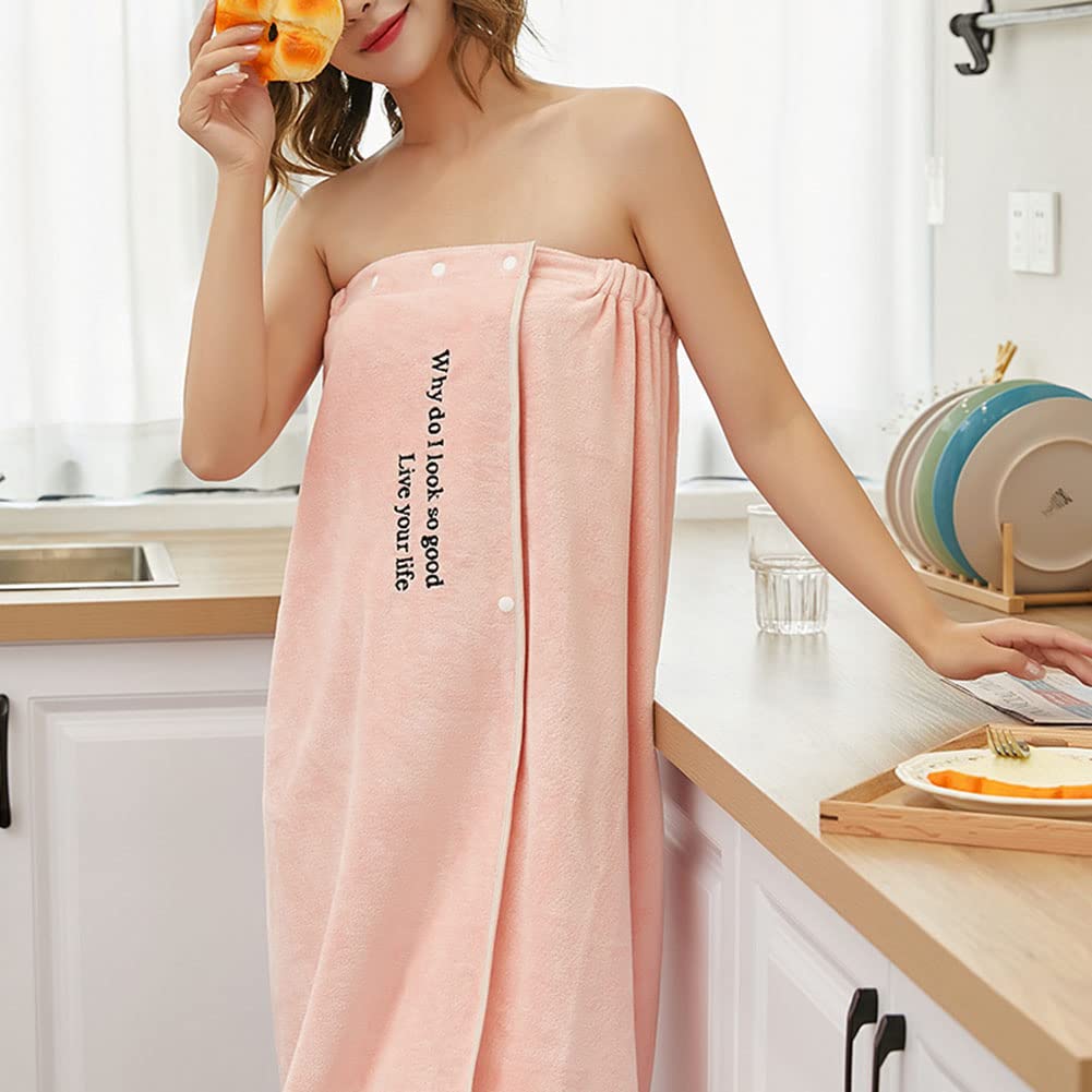 Gonna Asciugamano Sauna Donna - Kilt Spiaggia E Spa Con Tasche - Microfibra Assorbente 80x140 Cm - Foto 4