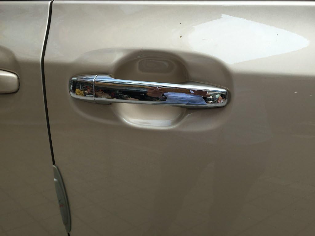 Kaitian 8pcs ABS Chrome ABS Side Door Handle Lamp Frame Cover Trim Molding Trim Molding Strip Decorative Emblems for Toyota Sienna 2011 2012 2013 2014 2015 2016 2017 2018 2019