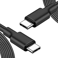 Vista 1 de Paquete de 2 cables USB C a USB C tipo C de carga rápida compatibles con iPhone 1515 Plus15 Pro15 Pro MaxSamsung Galaxy S23S22