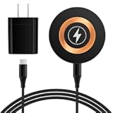 Magnetic Wireless Charger Dock Magsafe Fast Charging Pad for Android Samsung Galaxy Z Fold7 Flip7 S25 Ultra Edge S24 FE S23 S22 S21&comma;Wireless Charging Station with USB C Adapter for iPhone 16 15&comma;Pixel9